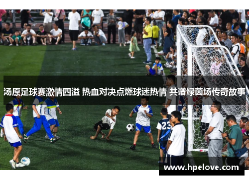 汤原足球赛激情四溢 热血对决点燃球迷热情 共谱绿茵场传奇故事